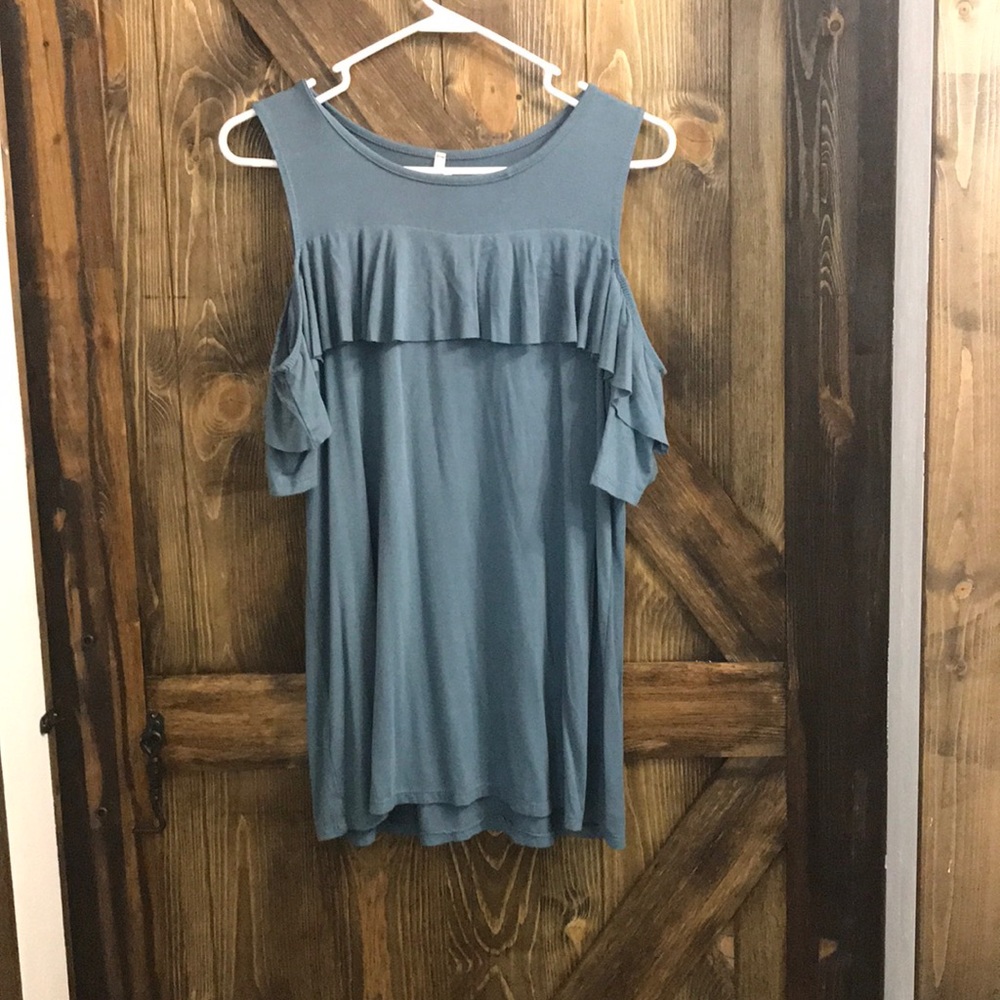 Flirty Cold Shoulder Top